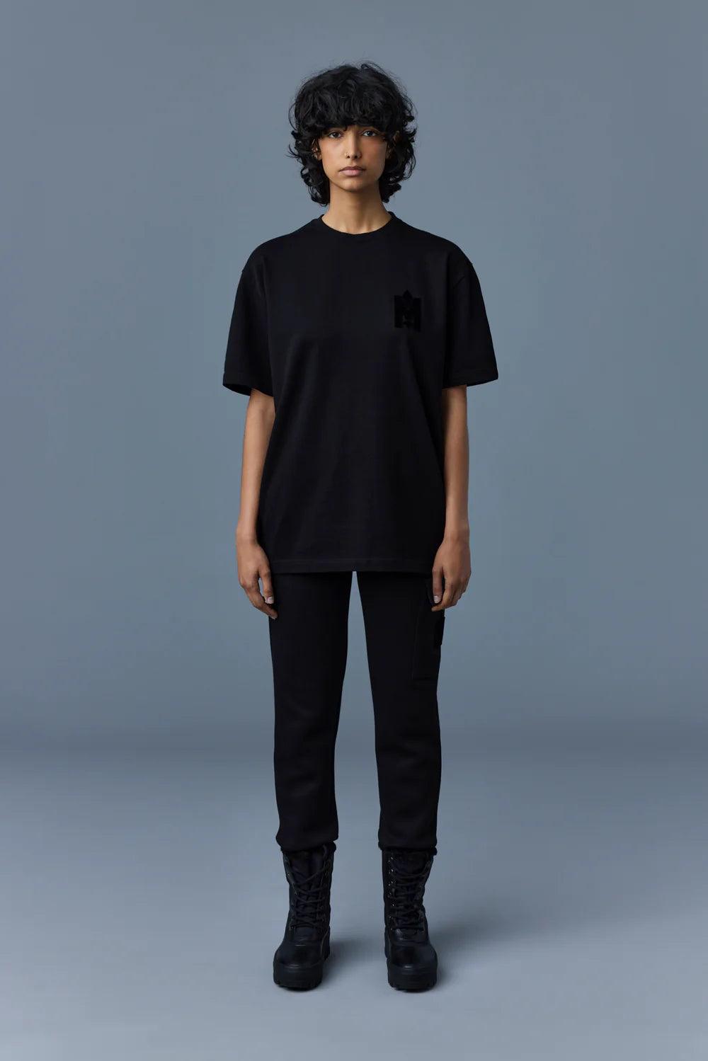 MACKAGE Tee T-Shirt with Velvet Logo - Gravity NYC