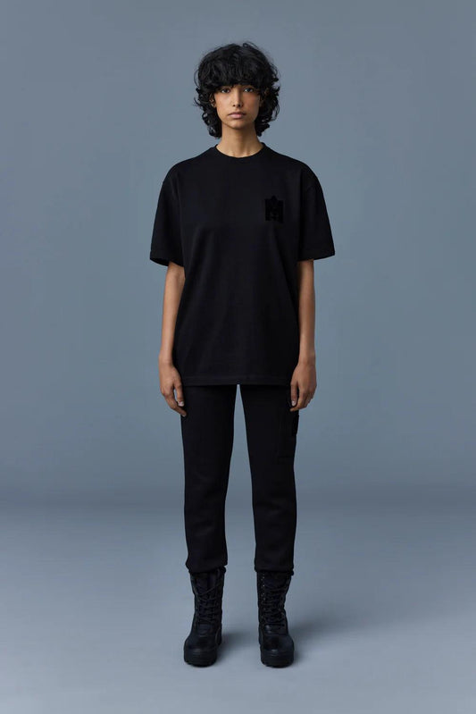 MACKAGE Tee T-Shirt with Velvet Logo - Gravity NYC