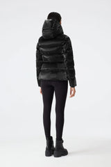 MACKAGE Madalyn-GLO High-Gloss Down Jacket with Removable Hood - Gravity NYC