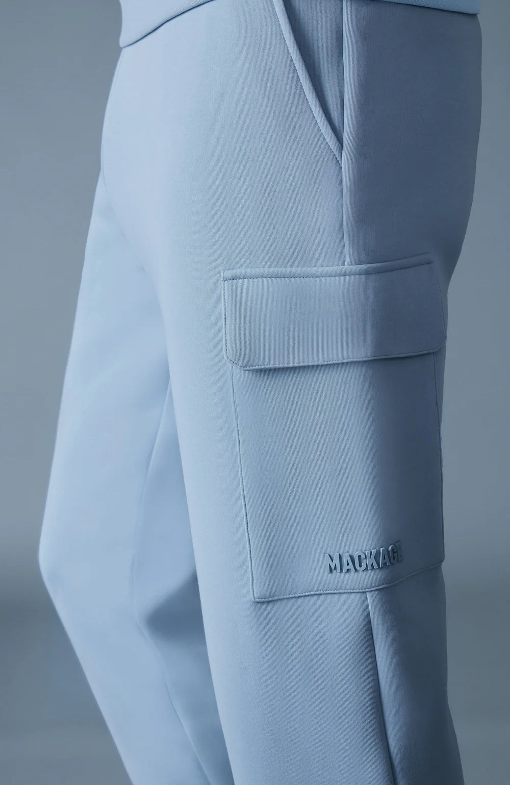 MACKAGE Marvin-R Double-Face Jersey Cargo Sweatpants - Gravity NYC