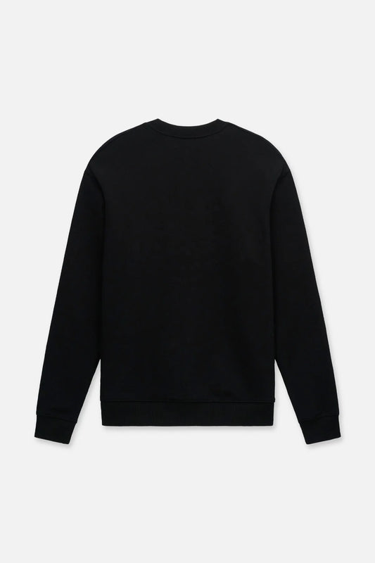 RTA Charles Sweatshirt Black Cracked Logo - Gravity NYC