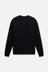 RTA Charles Sweatshirt Black Cracked Logo - Gravity NYC
