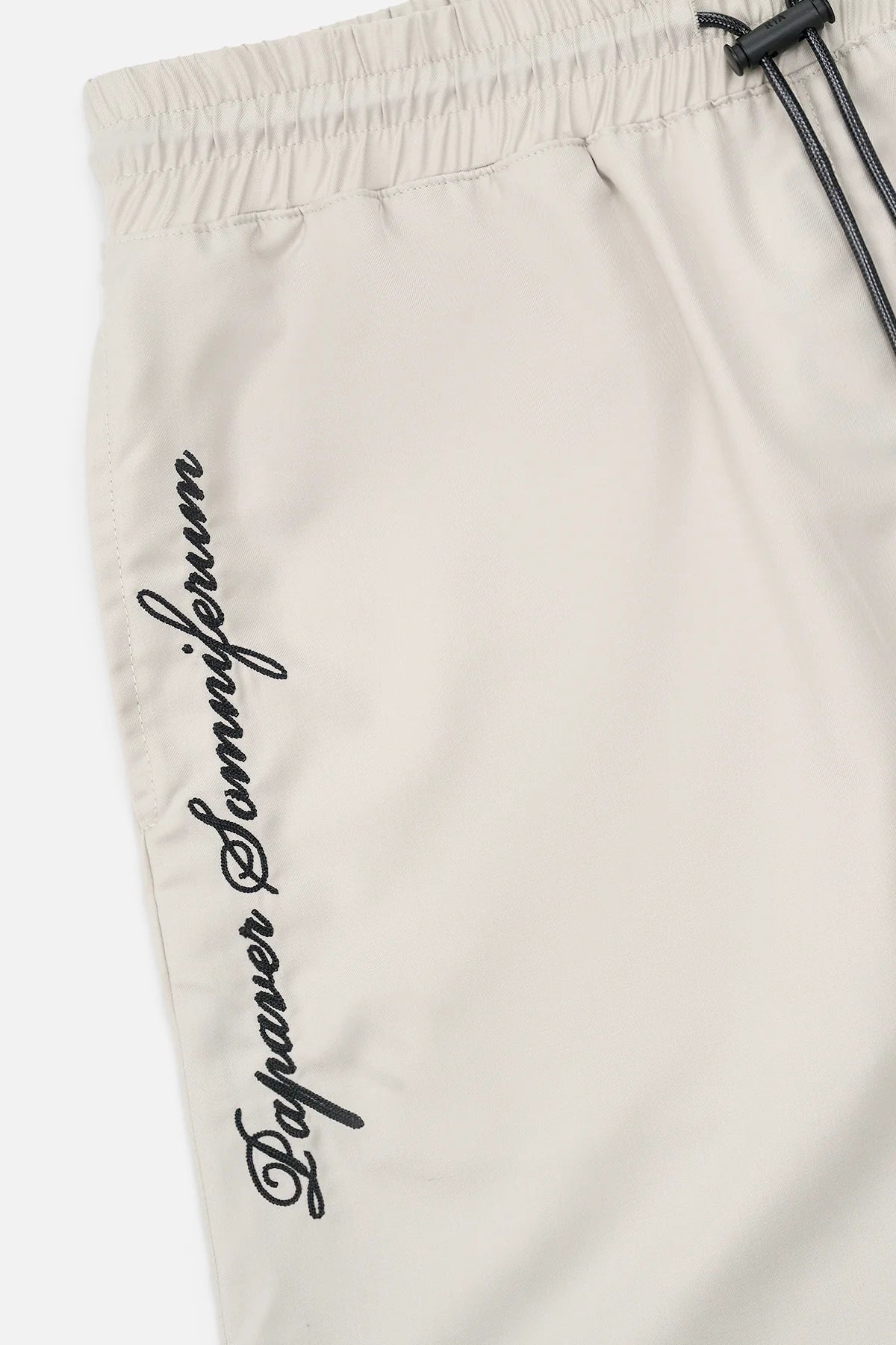 RTA Clyde White Poppy Elasticated Shorts