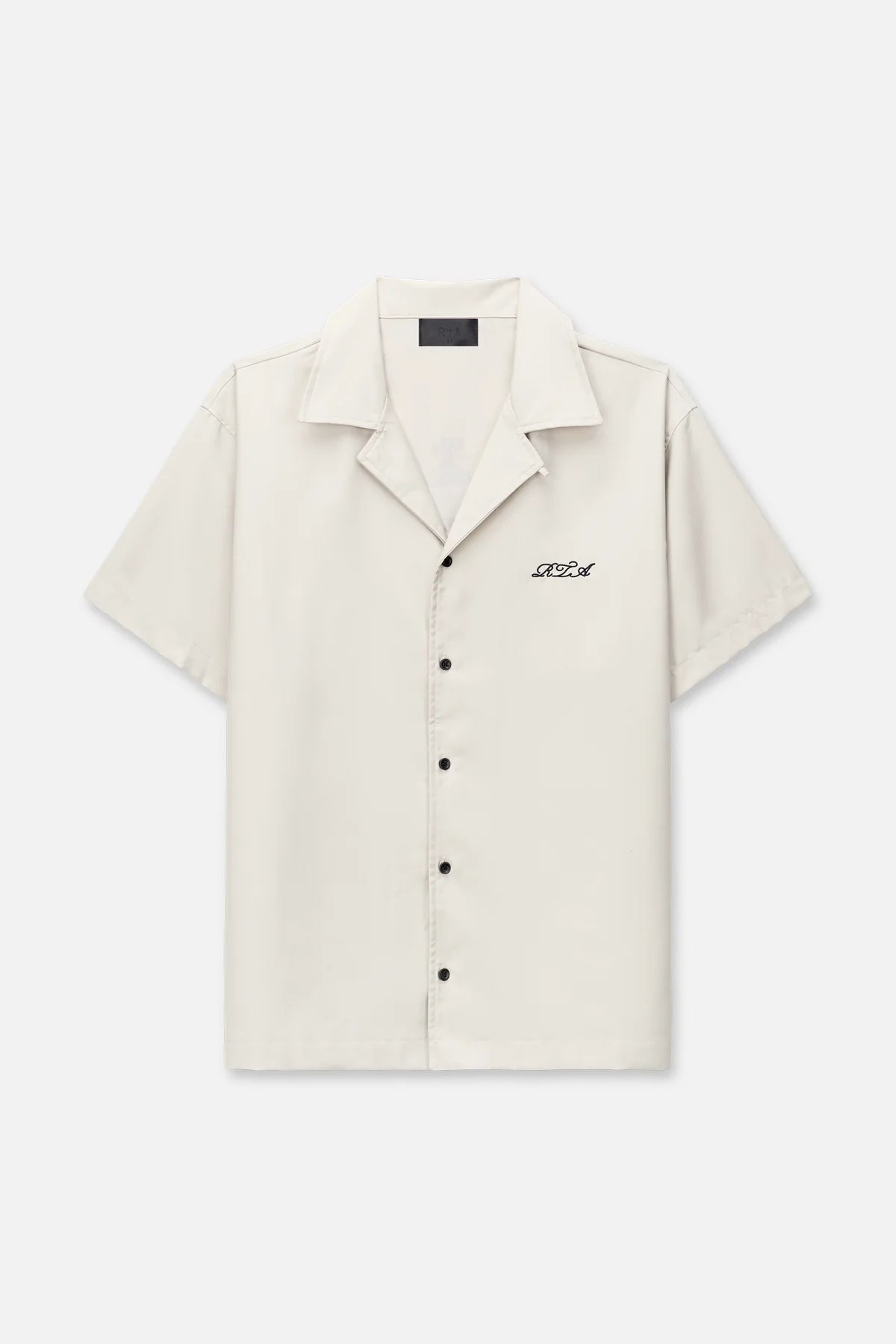 Camisa extragrande RTA Nathan White Poppy Imagen secundaria del producto