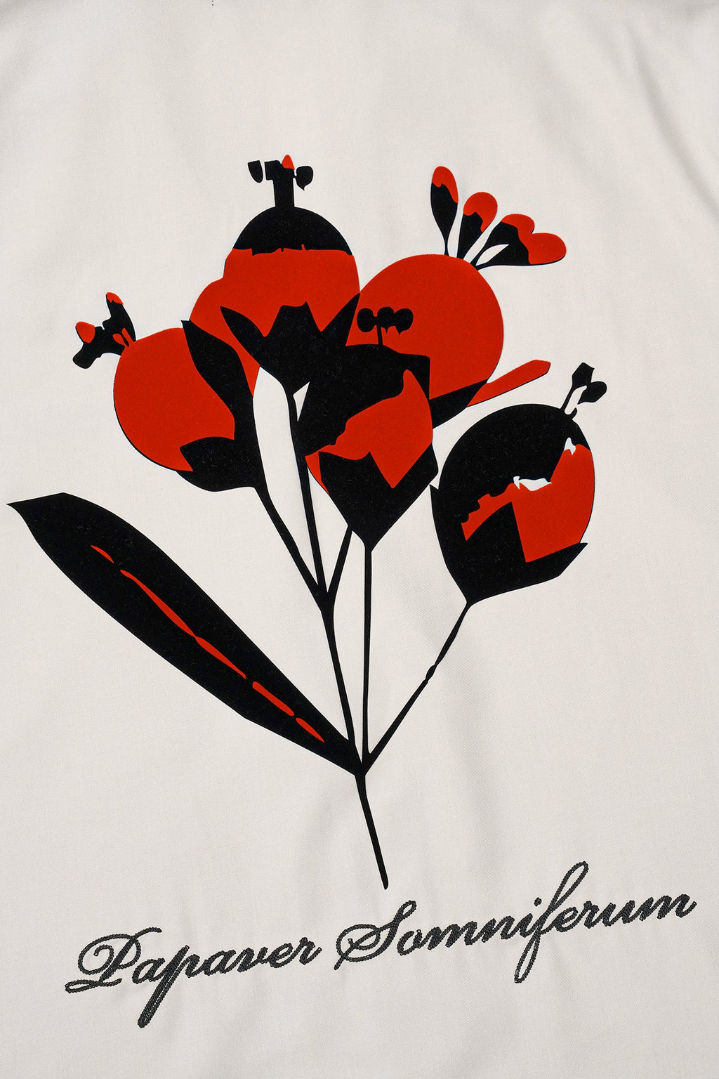 RTA Nathan White Poppy Oversized Shirt