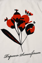 RTA Nathan White Poppy Oversized Shirt