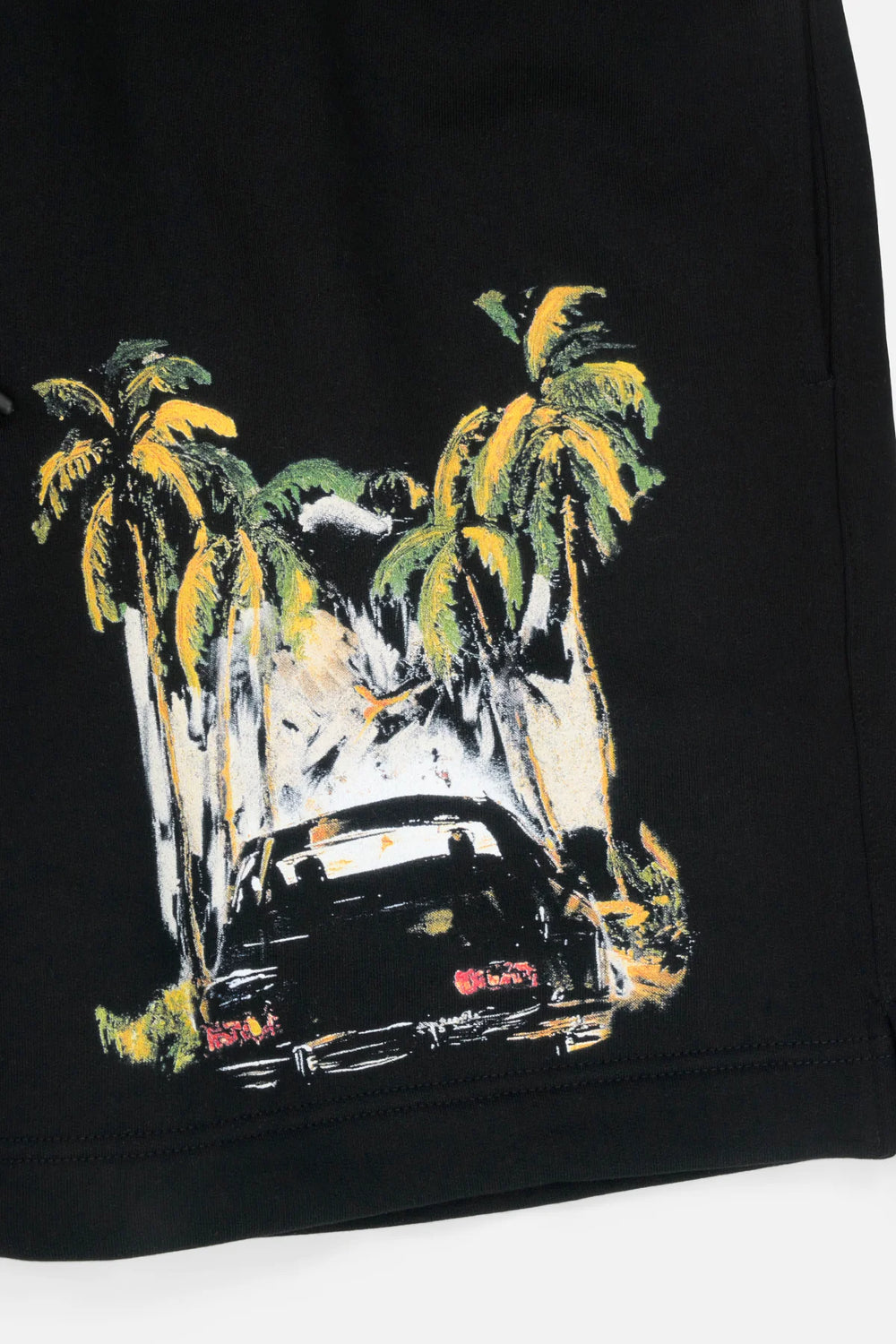 RTA Clyde Black Car Rebel Shorts - Gravity NYC