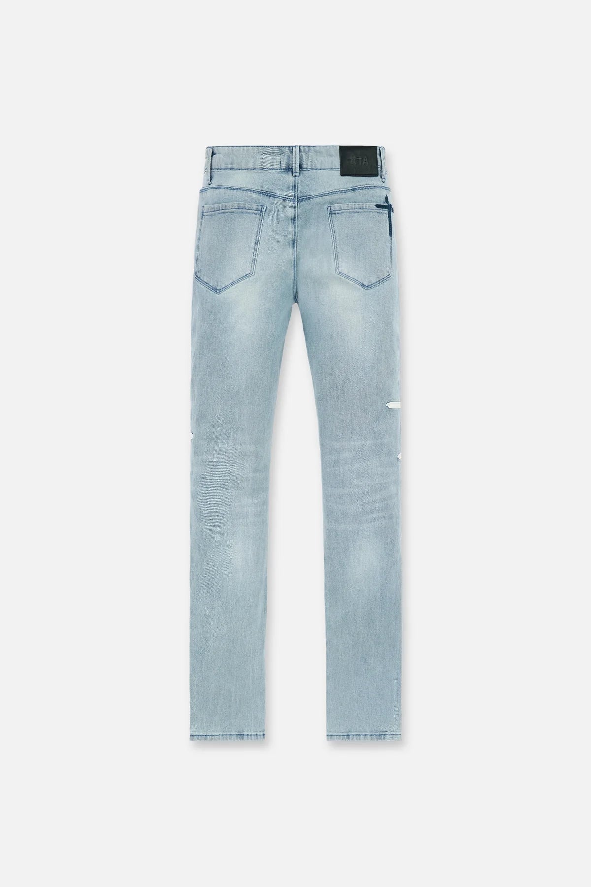 RTA Bryant Coastal Drift Cross Patch Jeans - Gravity NYC