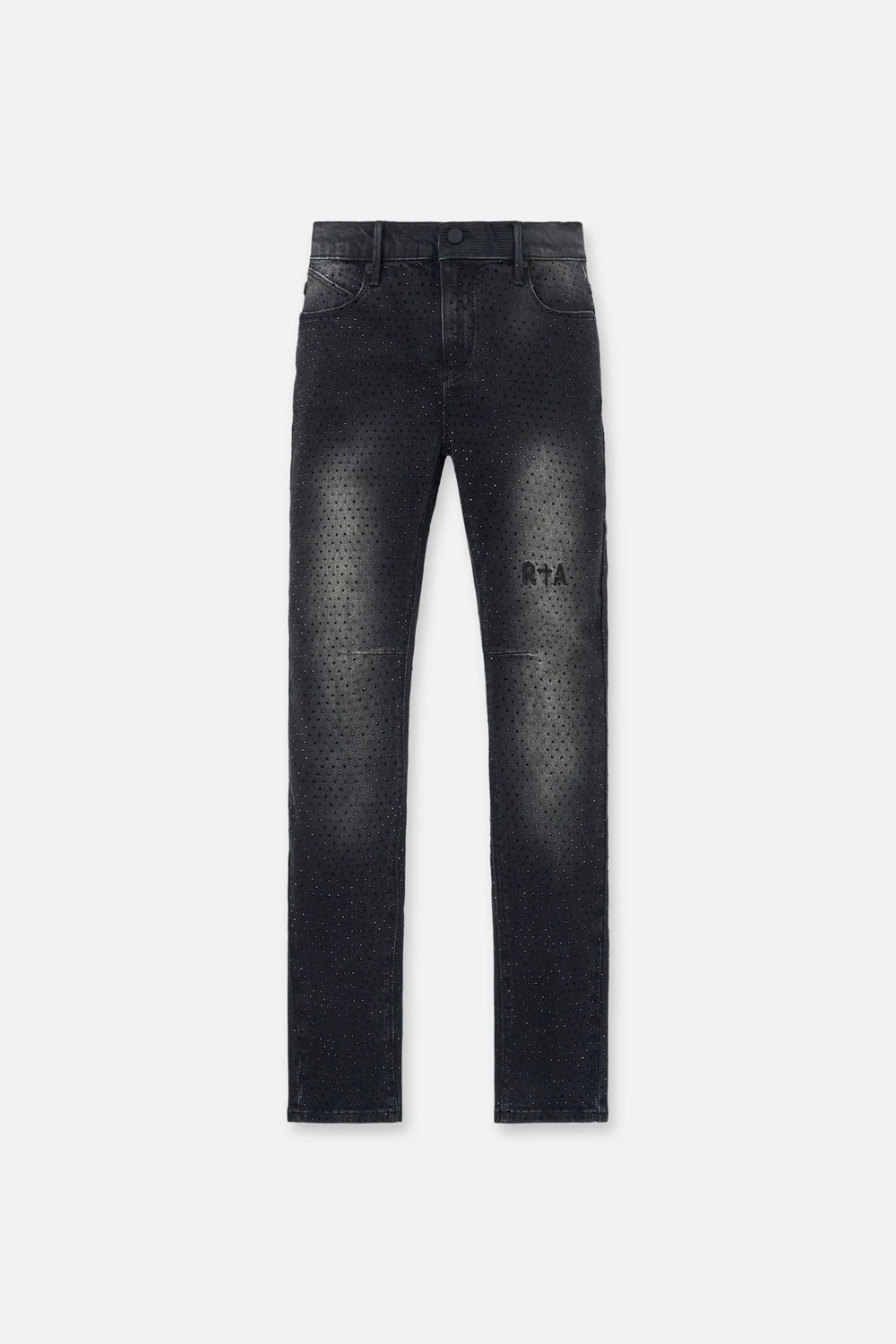 RTA Bryant Inkstone Crystal Jeans - Gravity NYC