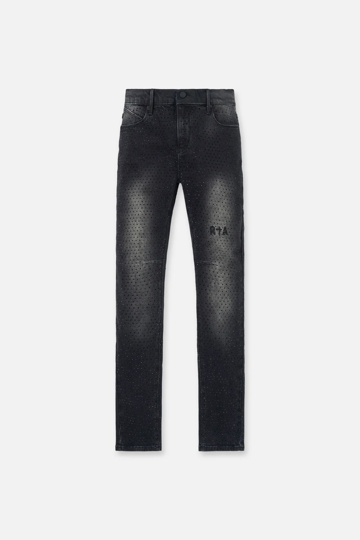 RTA Bryant Inkstone Crystal Jeans - Gravity NYC