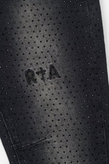 RTA Bryant Inkstone Crystal Jeans - Gravity NYC
