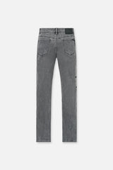RTA Bryant Clouded Mist Cross Patch Jeans - Gravity NYC