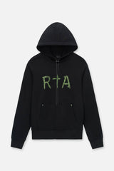 RTA Dion Black Circuit Hoodie - Gravity NYC