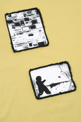RTA Colin Sage Yellow Digital Patch T-Shirt - Gravity NYC
