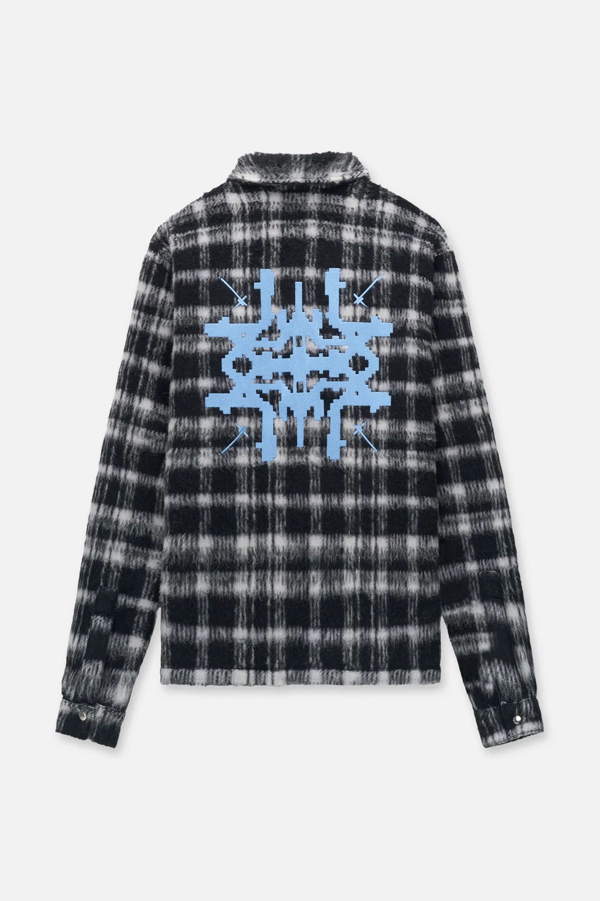 Camisa cruzada RTA Parlan Black Pixel