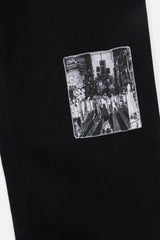 RTA Rex Black Vintage Patch Jeans