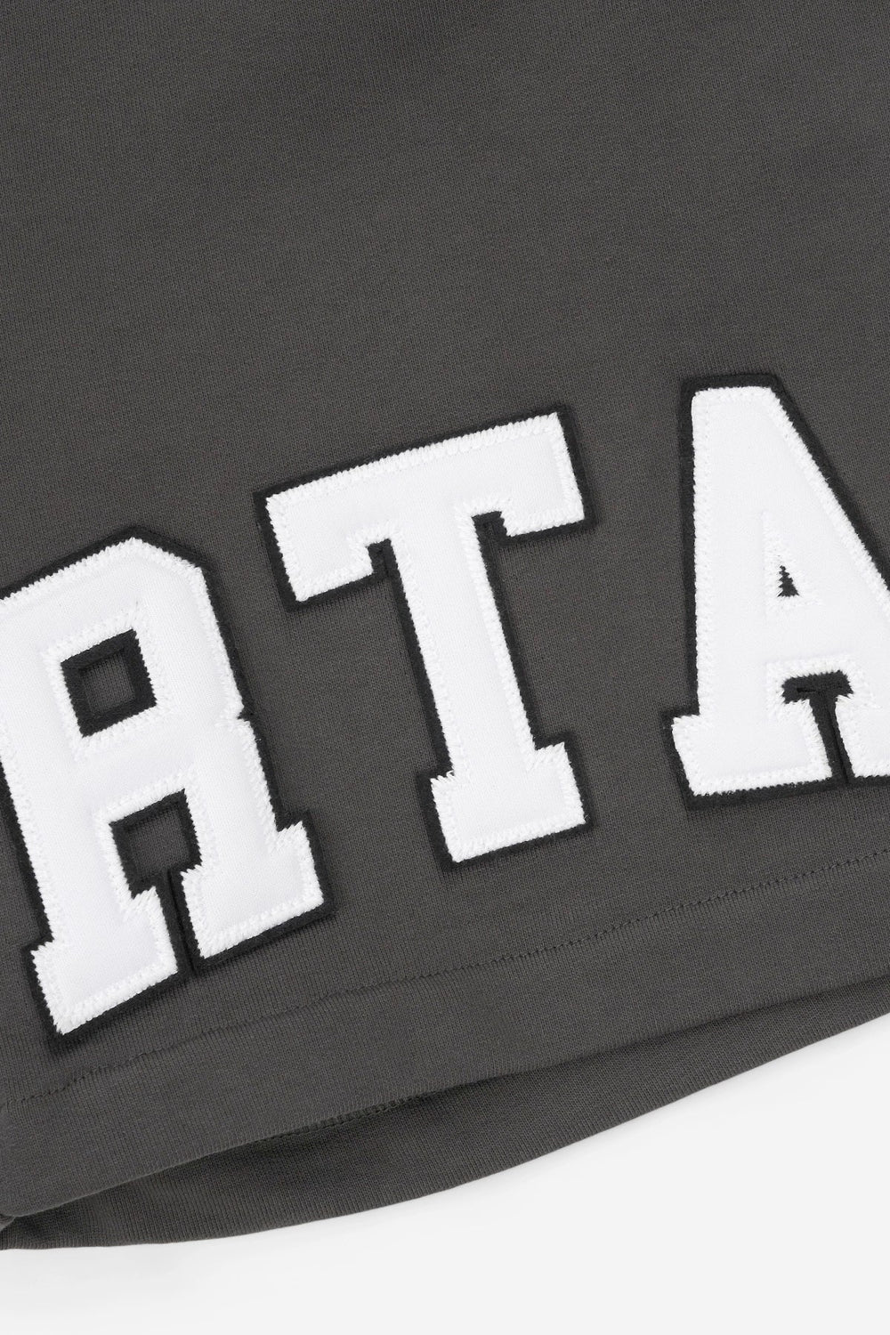 RTA Clyde Charcoal Collegiate Shorts - Gravity NYC