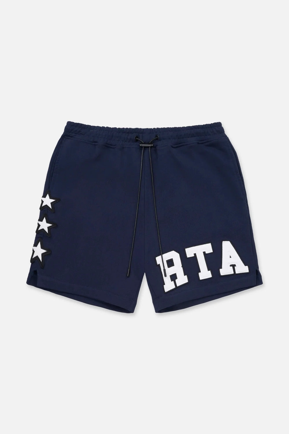 RTA Clyde Navy Collegiate Shorts - Gravity NYC