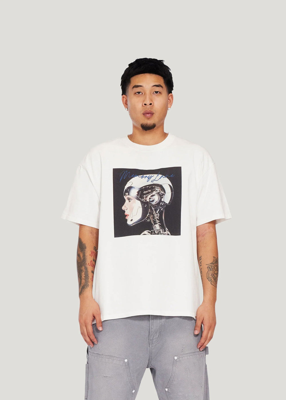 MEMORY LANE In the End Tee Off White - Gravity NYC