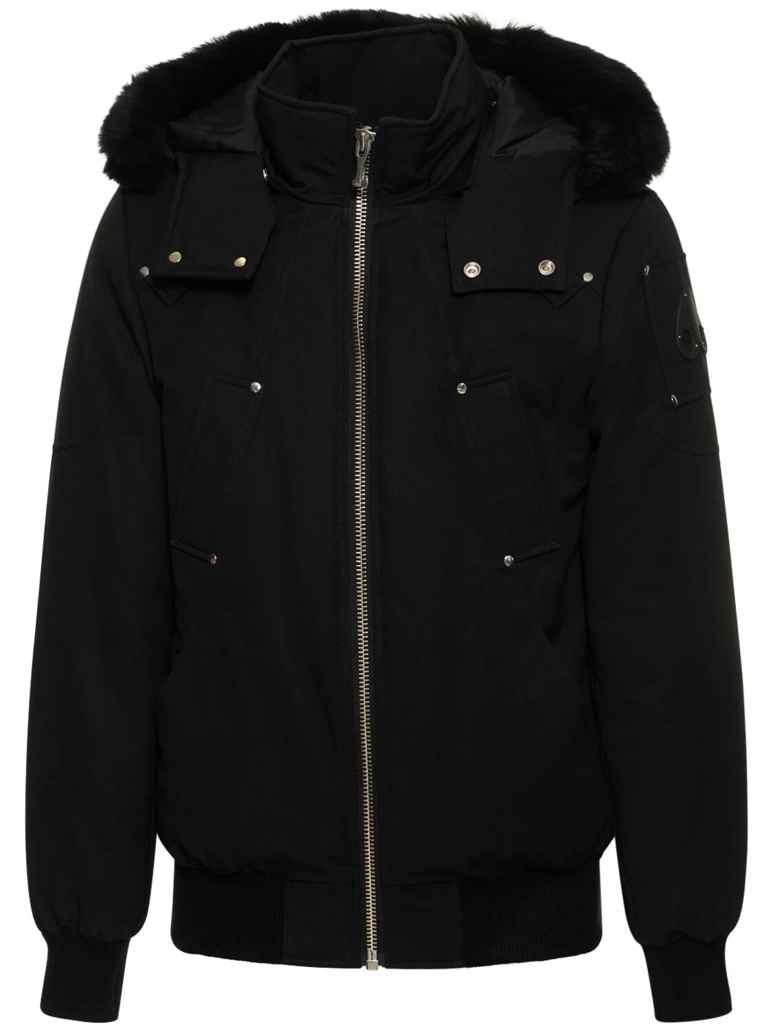 MOOSE KNUCKLES Originals Shearling Ballistic Bomber Jacket - Gravity NYC