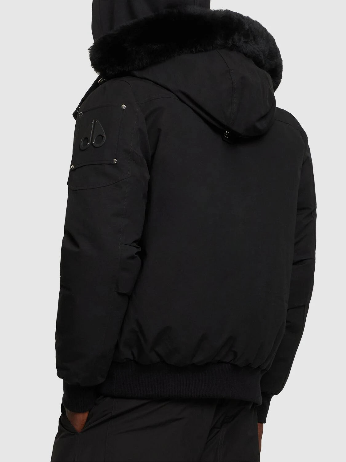 MOOSE KNUCKLES Originals Shearling Ballistic Bomber Jacket - Gravity NYC