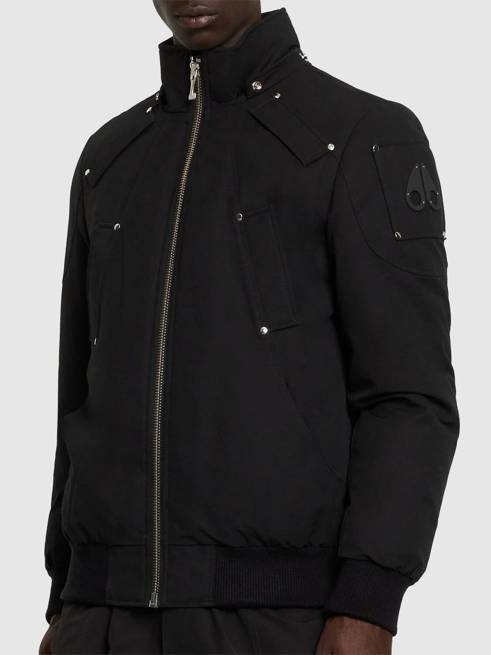 MOOSE KNUCKLES Originals Shearling Ballistic Bomber Jacket - Gravity NYC