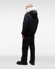MOOSE KNUCKLES Originals Shearling Ballistic Bomber Jacket - Gravity NYC