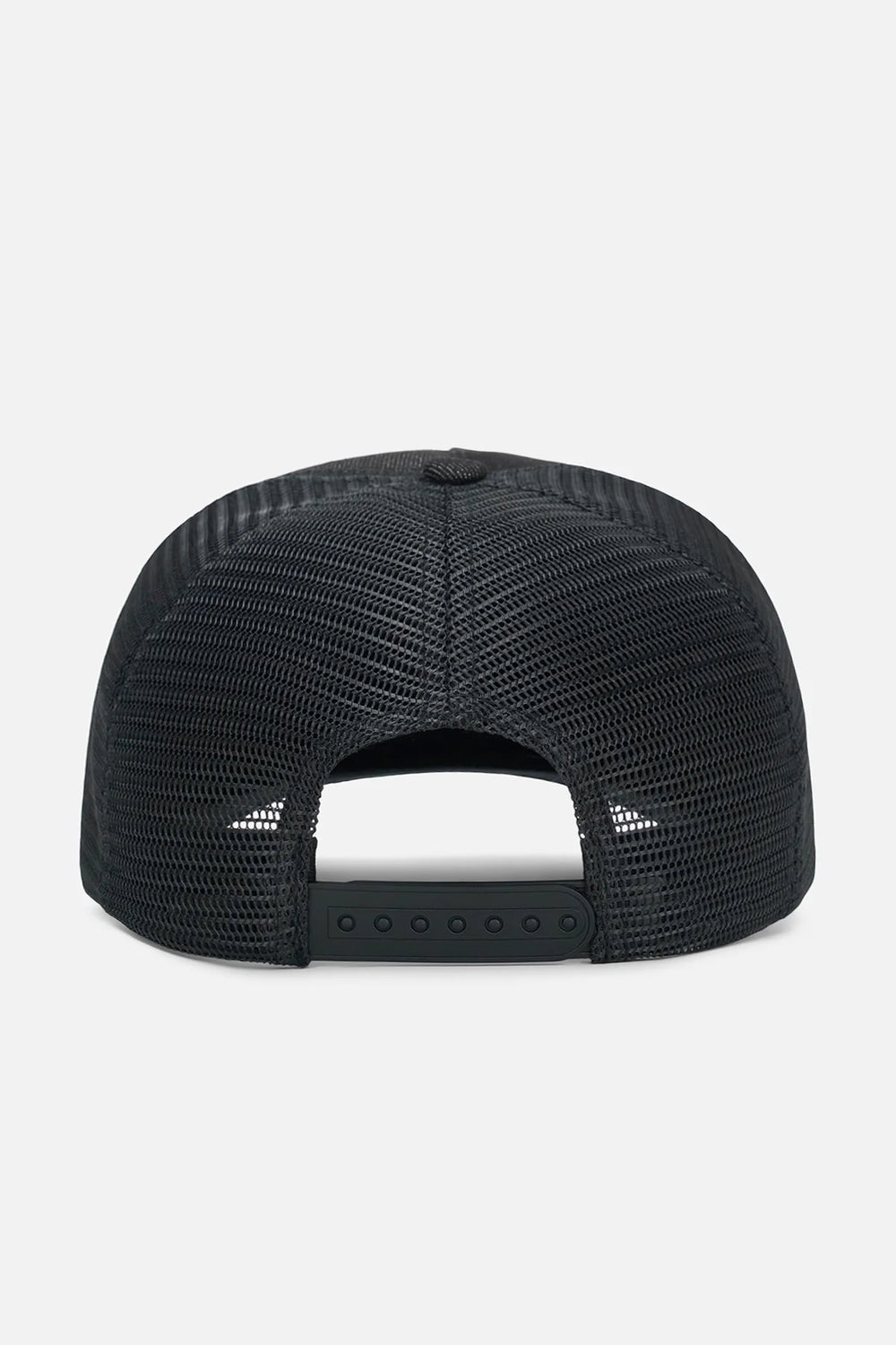 RTA Gideon Black Cross Trucker Hat - Gravity NYC