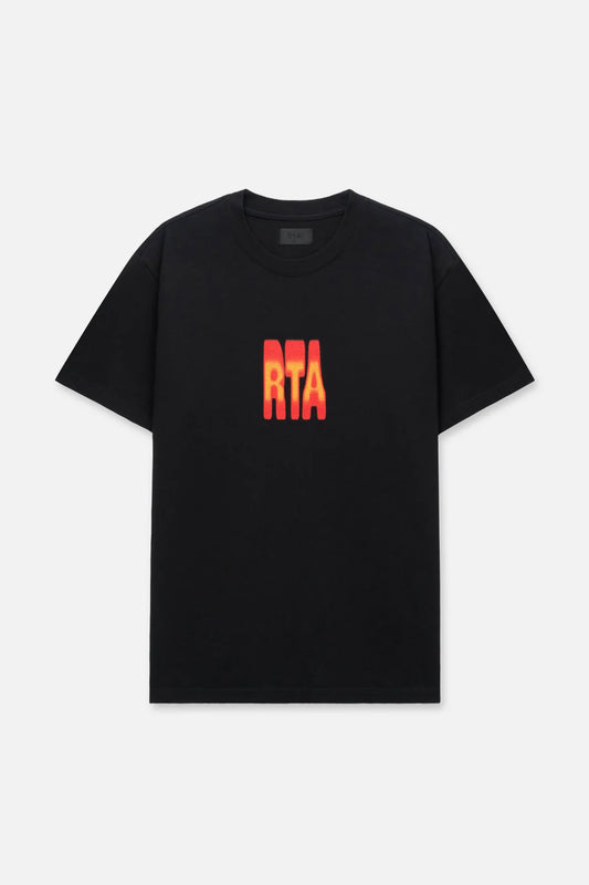 RTA Colin Black Flame Paradise Tee - Gravity NYC