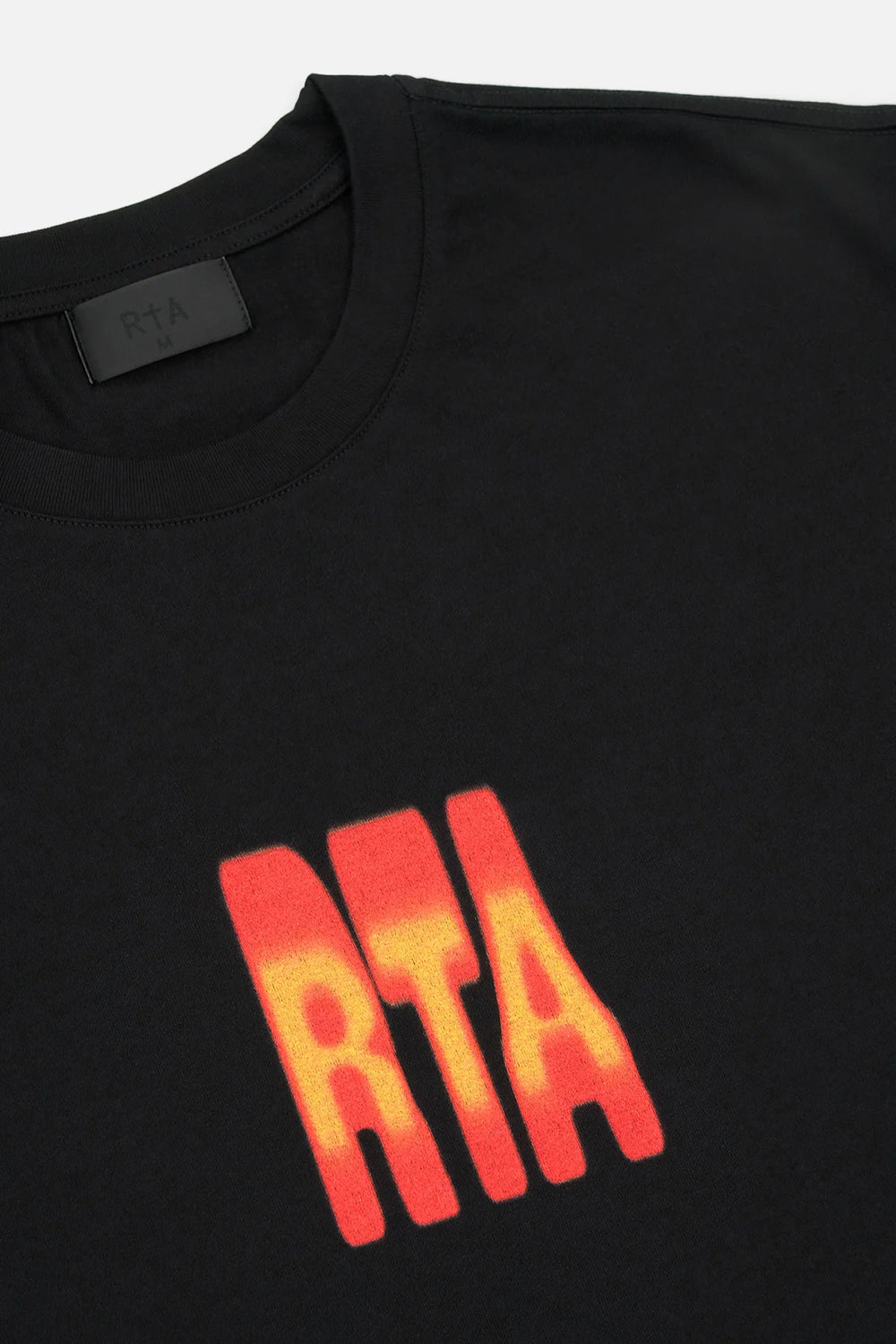 RTA Colin Black Flame Paradise Tee - Gravity NYC