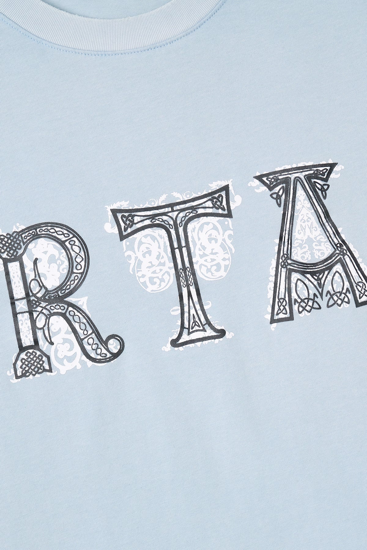 RTA Colin Spirit Blue Illuminated Logo Tee Gravity NYC