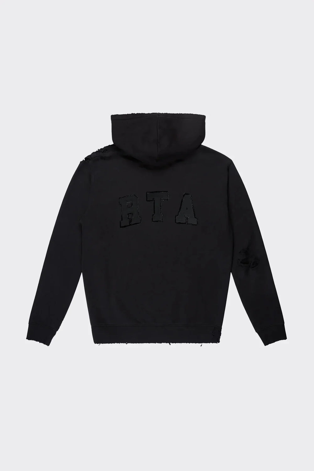 RTA Markus Black Collegiate Hoodie - Gravity NYC