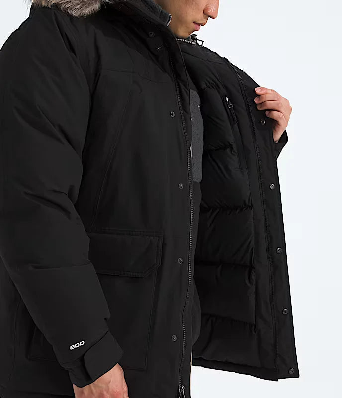 THE NORTH FACE Men's McMurdo Parka Black - Gravity NYC