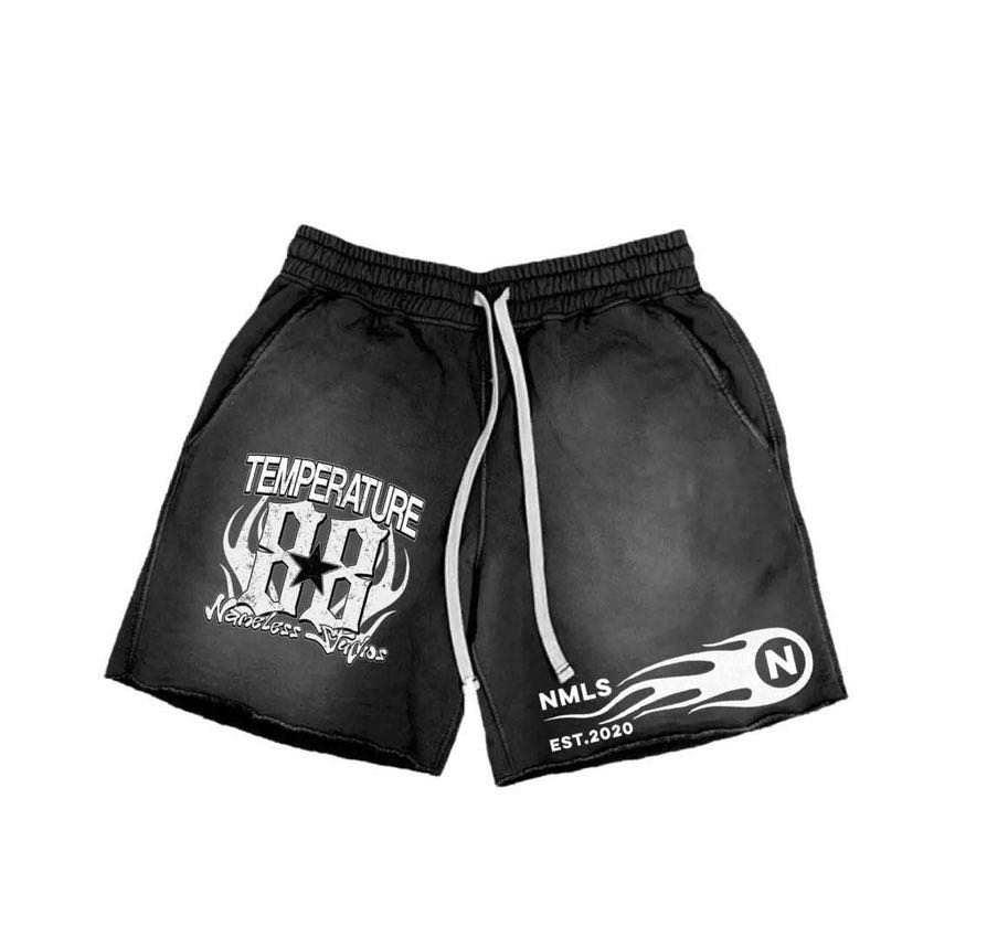 NAMELESS Black Temperature Shorts Gravity NYC