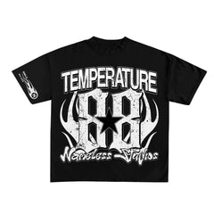 NAMELESS Black Temperature Tee Gravity NYC