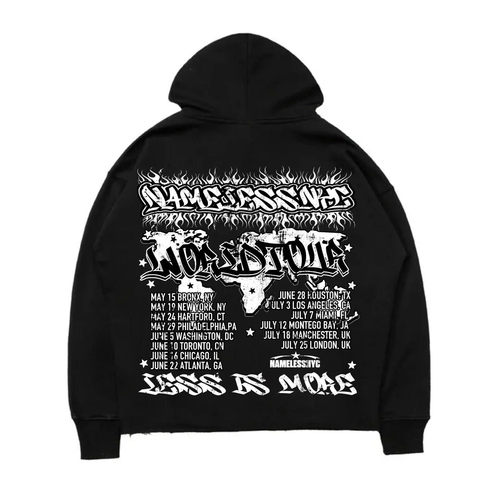 NAMELESS Black World Tour Hoodie