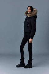 MACKAGE Nefi-F Down Jacket with Removable Fur Trimmed Hood - Gravity NYC