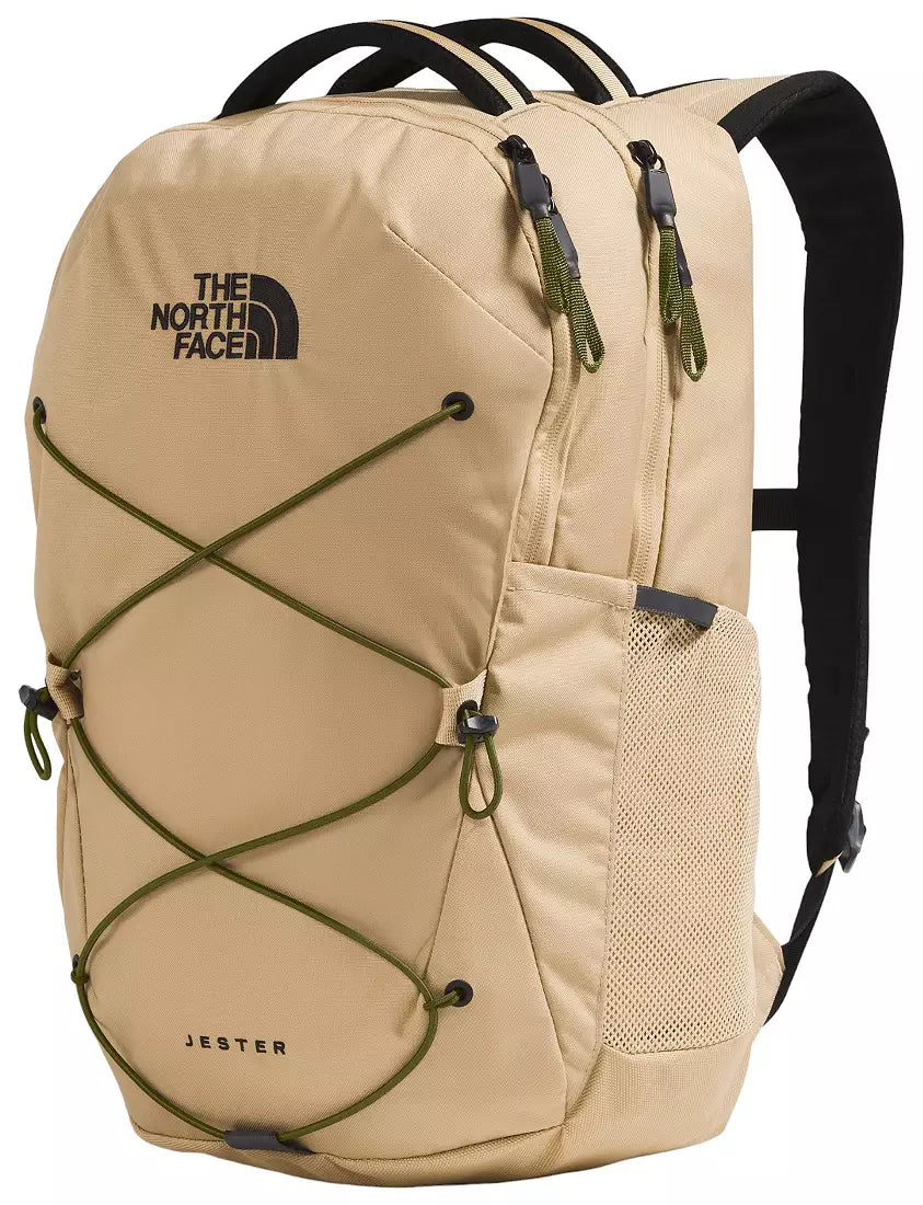 THE NORTH FACE Jester Backpack Khaki Stone/Forest Olive - Gravity NYC
