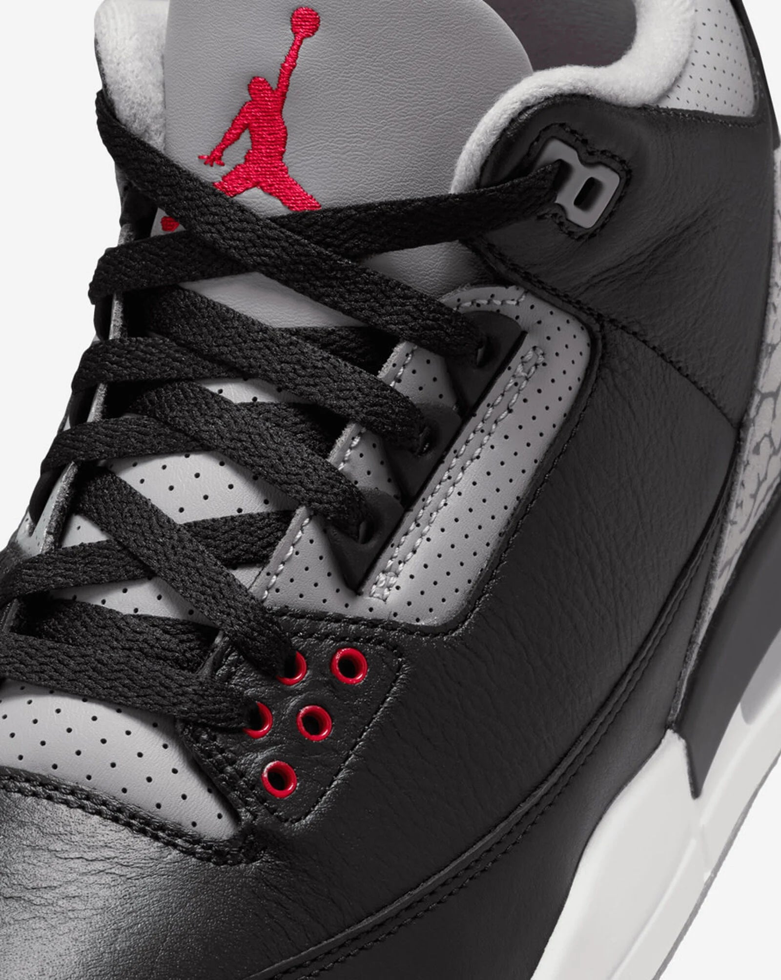 NIKE Air Jordan 3 Retro Black Cement Gravity NYC