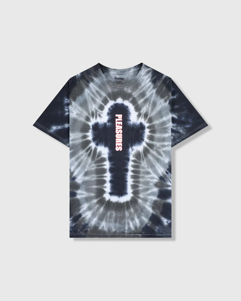 PLEASURES Black Dyed T-Shirt - Gravity NYC