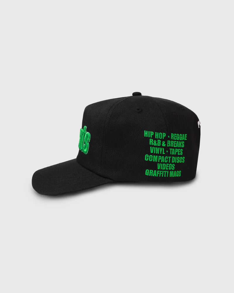 PLEASURES Fat Beats Snapback - Gravity NYC