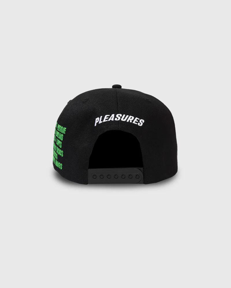 PLEASURES Fat Beats Snapback Gravity NYC