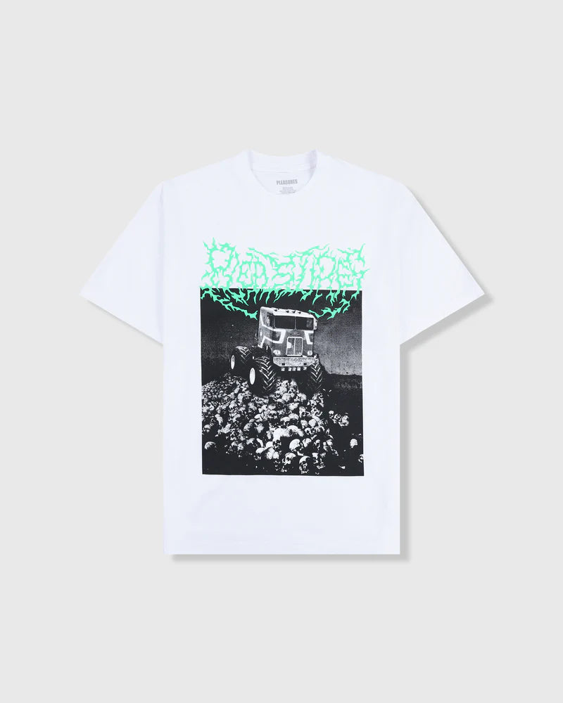 PLEASURES Off Road T-Shirt Gravity NYC