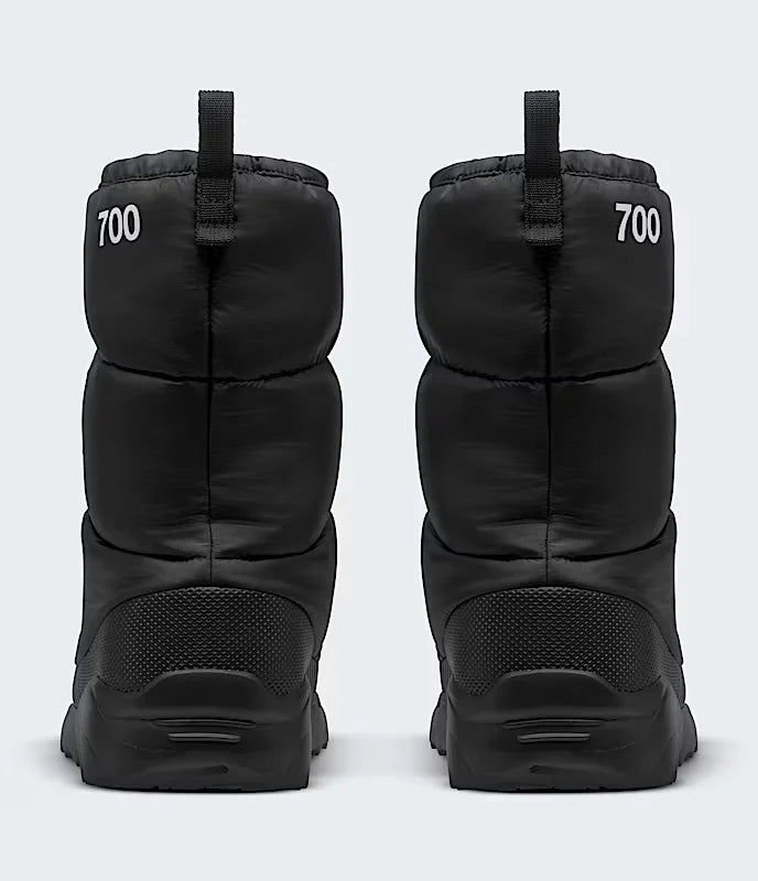 THE NORTH FACE Nuptse Traction Bootie Black/Black - Gravity NYC