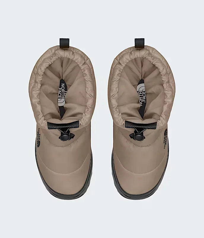 THE NORTH FACE Nuptse Traction Bootie Mushroom Grey - Gravity NYC