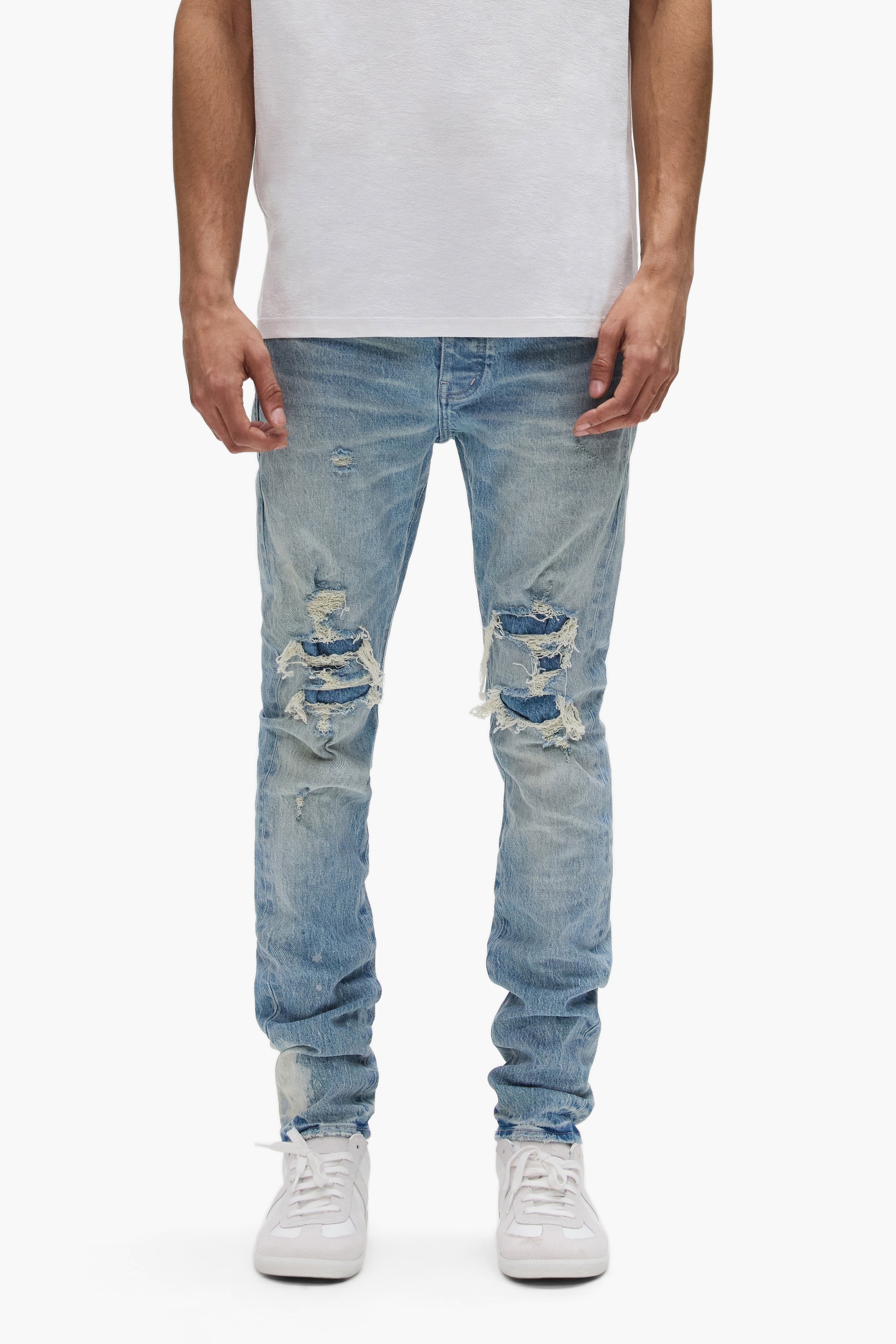 PURPLE BRAND Men's Skinny Fit Jeans and Denim at Gravity NYC