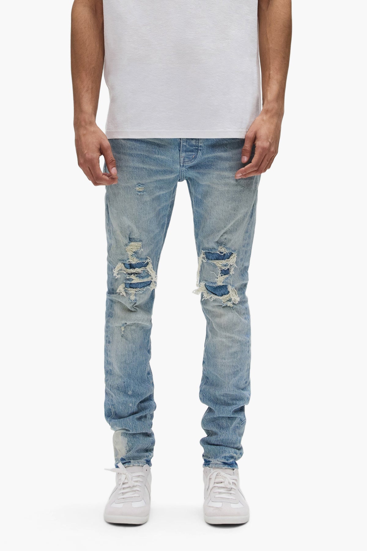 PURPLE BRAND Men's Skinny Fit Jeans and Denim at Gravity NYC