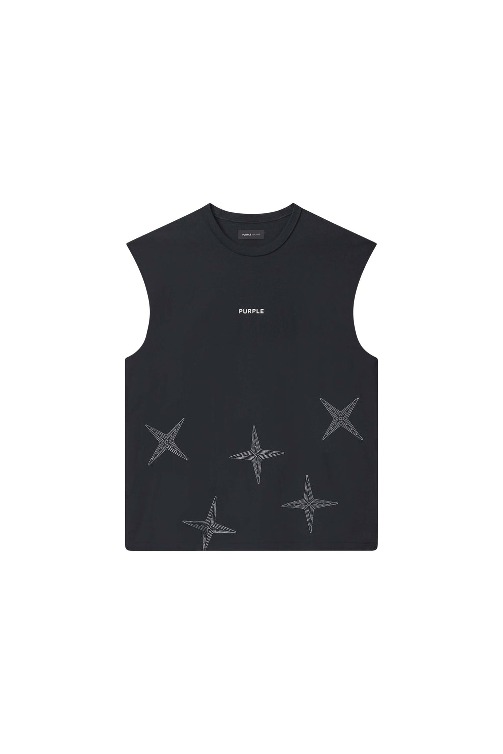 PURPLE BRAND P103 Embroidered Star Tank Top - Gravity NYC