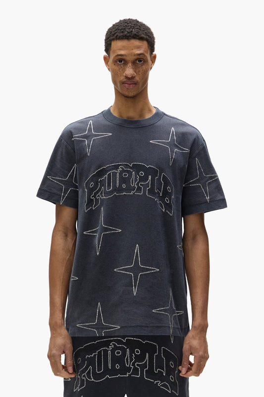 PURPLE BRAND P104 Crystal Star Tee - Gravity NYC