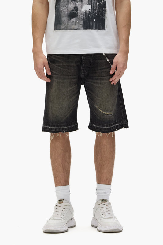 PURPLE BRAND P059 Worn Vintage Shorts - Gravity NYC